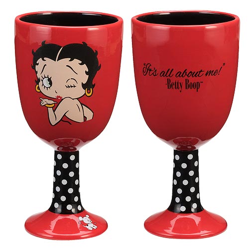 Betty Boop 12 oz. Ceramic Goblet